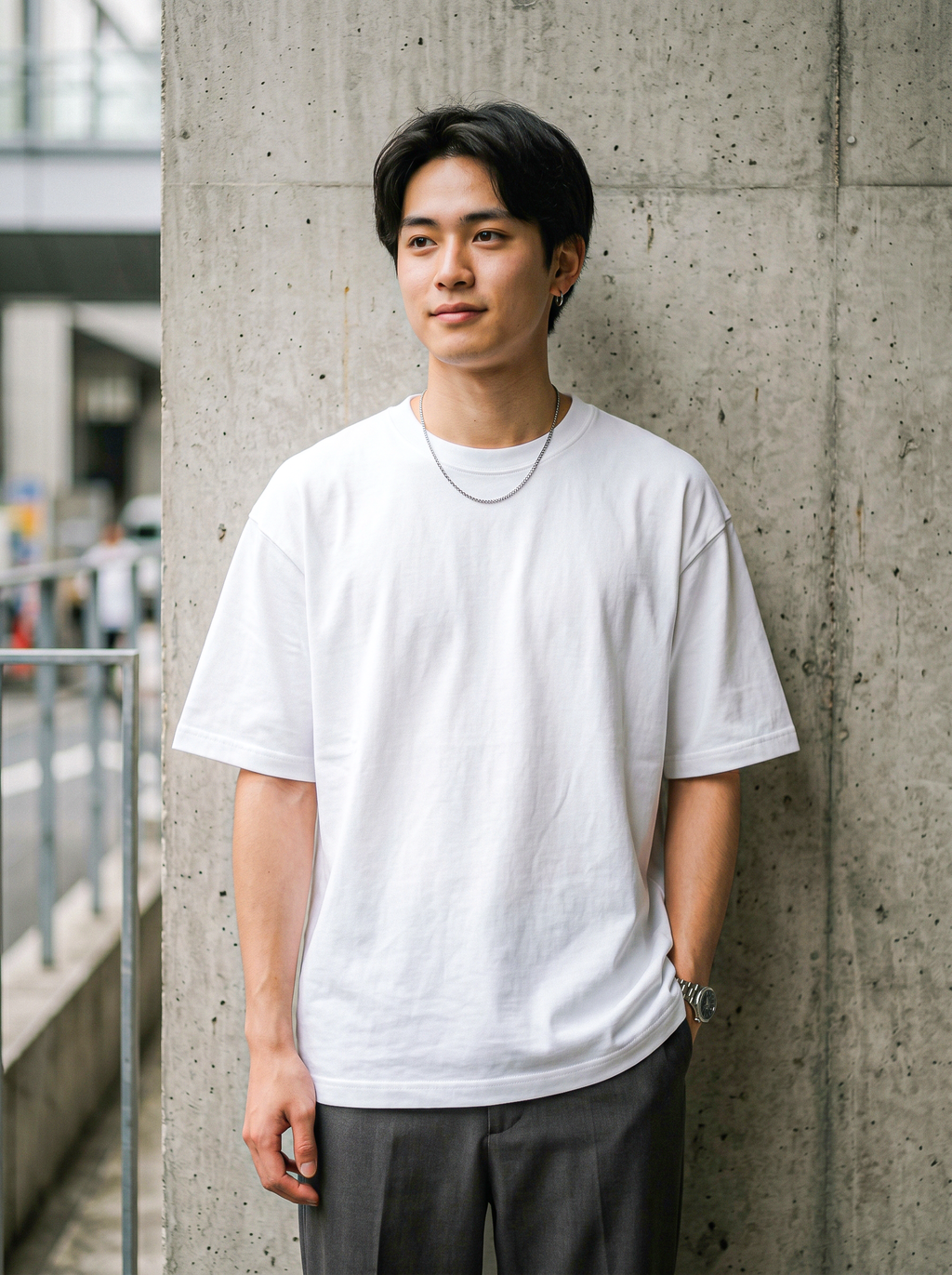Core Premium White T-Shirt