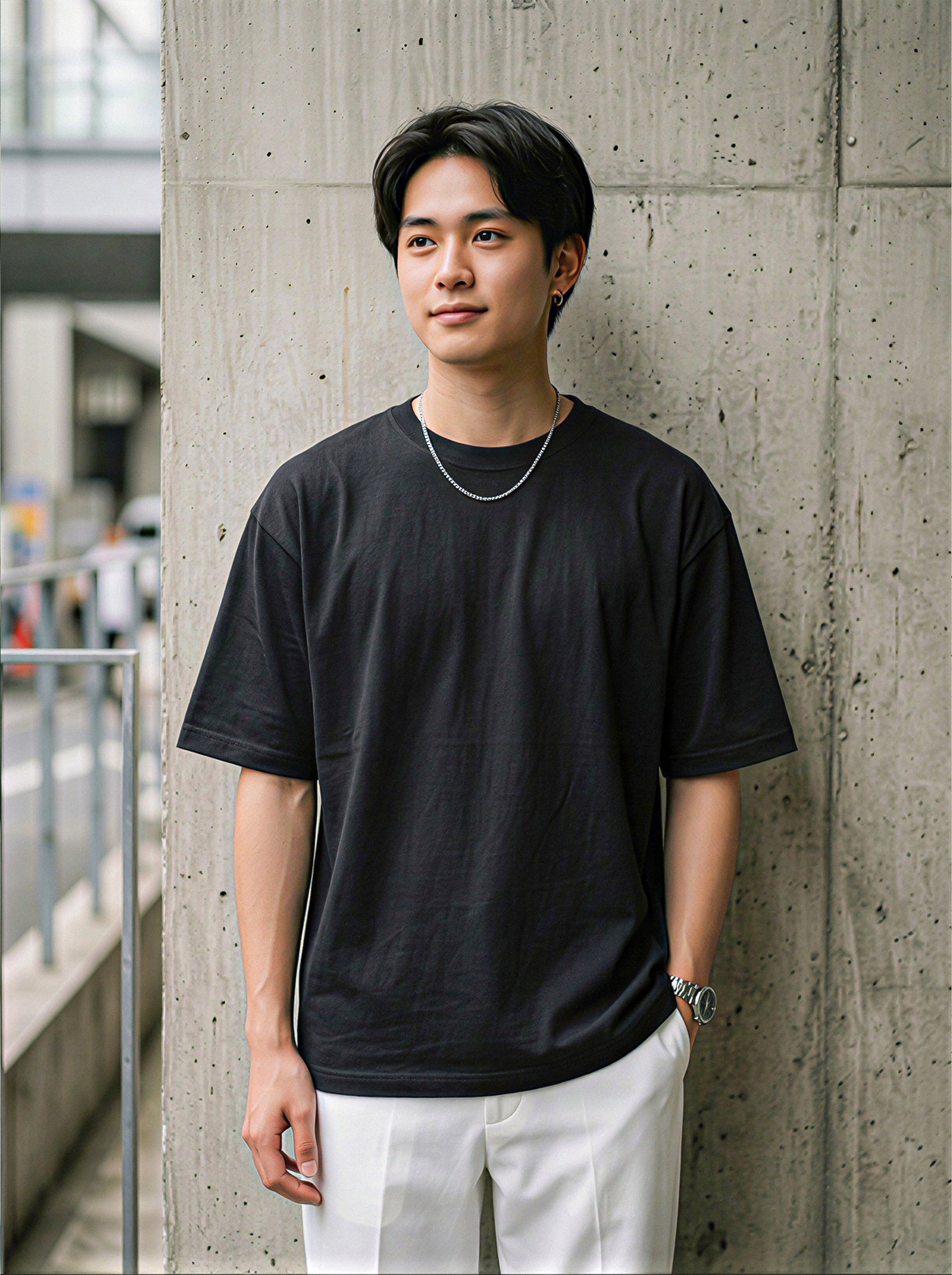 Core Premium Black T-Shirt