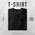 Premium Basic Black Half Sleeve Cotton T-Shirt