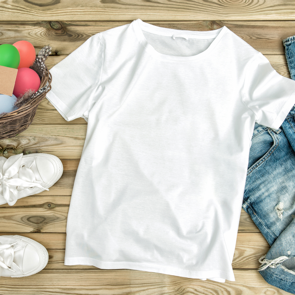 Premium Basic White Half Sleeve Cotton T-Shirt
