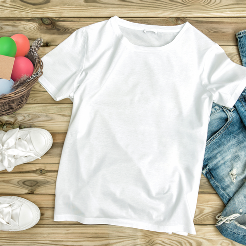 Premium Basic White Half Sleeve Cotton T-Shirt